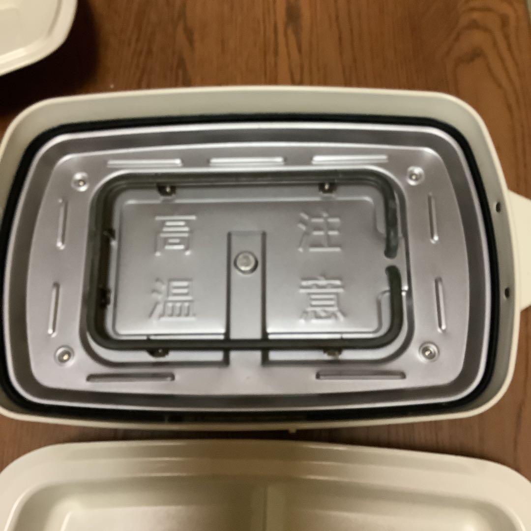 ブルーノグランデ　ホットプレート　プレート2枚＆セラミック仕切り鍋