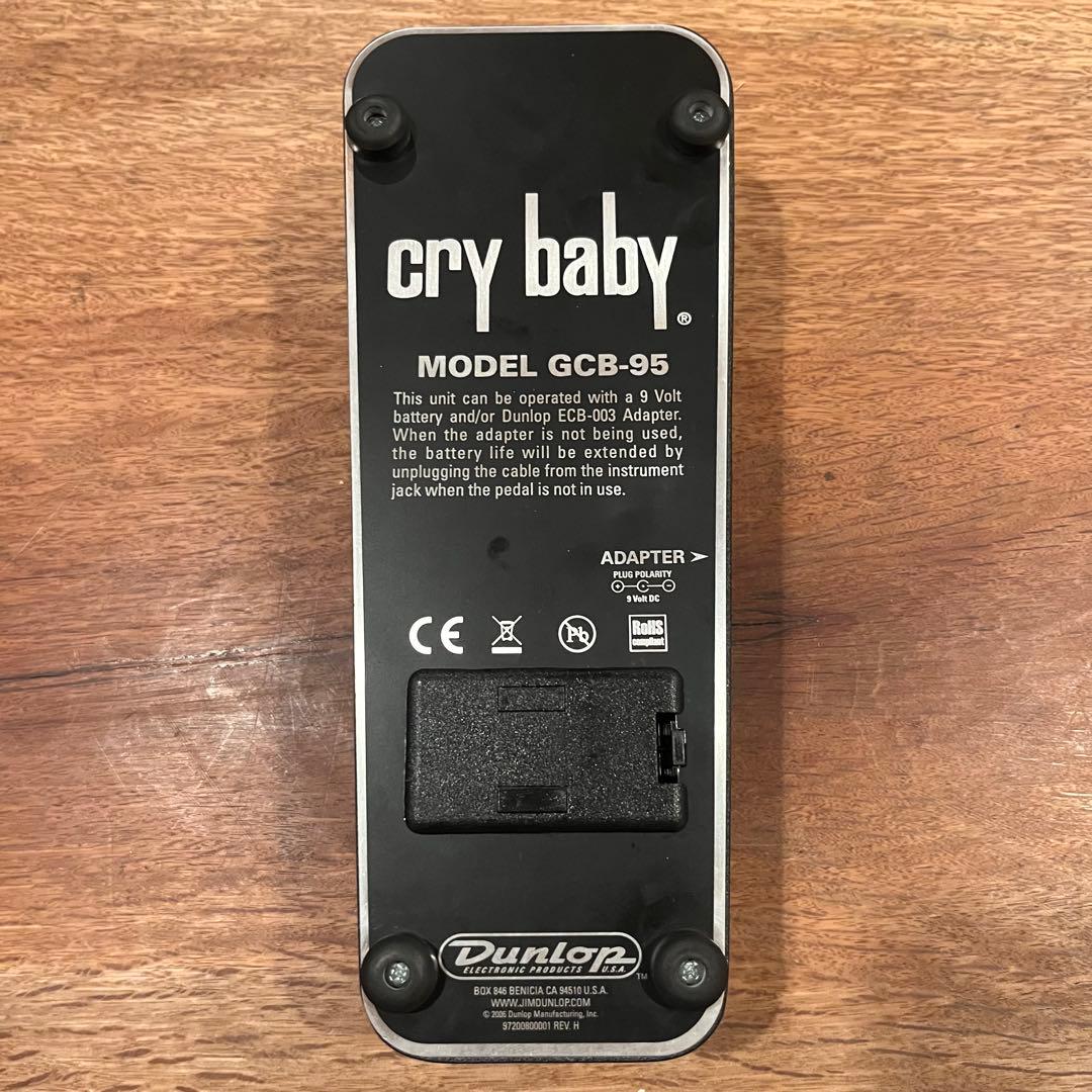 赤fasel CRY BABY クライベイビー GCB95 ワウペダル