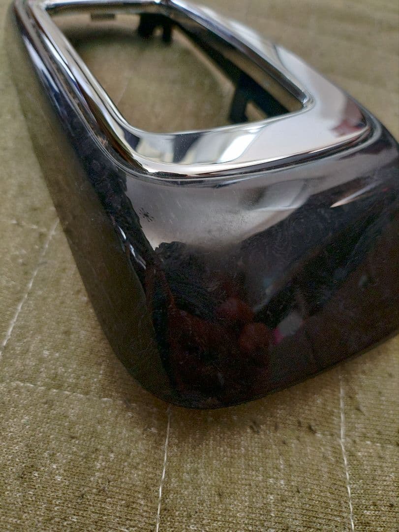 ミラジーノ　シフトパネル　黒木目