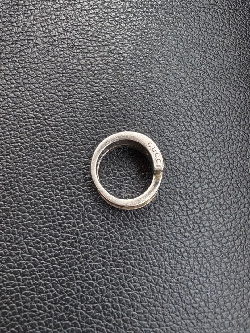 アクセサリー OLD GUCCI Spiral Ring Silver 925