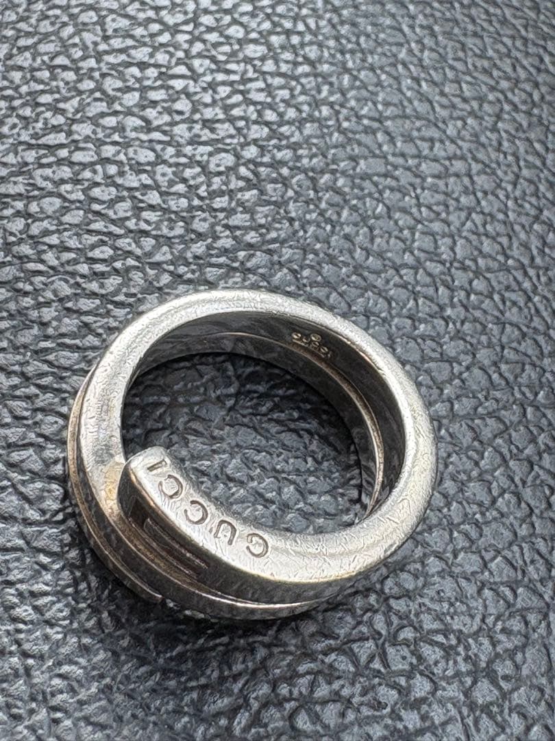 アクセサリー OLD GUCCI Spiral Ring Silver 925