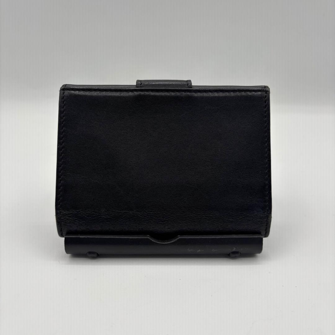 美品 FENDI フェンディ レザー 名刺入れ カードケース 財布 ブラック