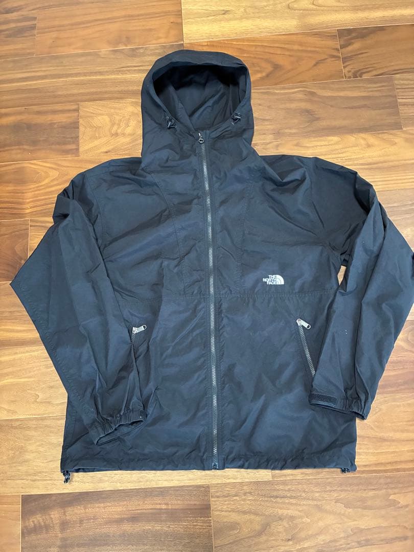 ノースフェイスコンパクトジャケット XXL ブラック