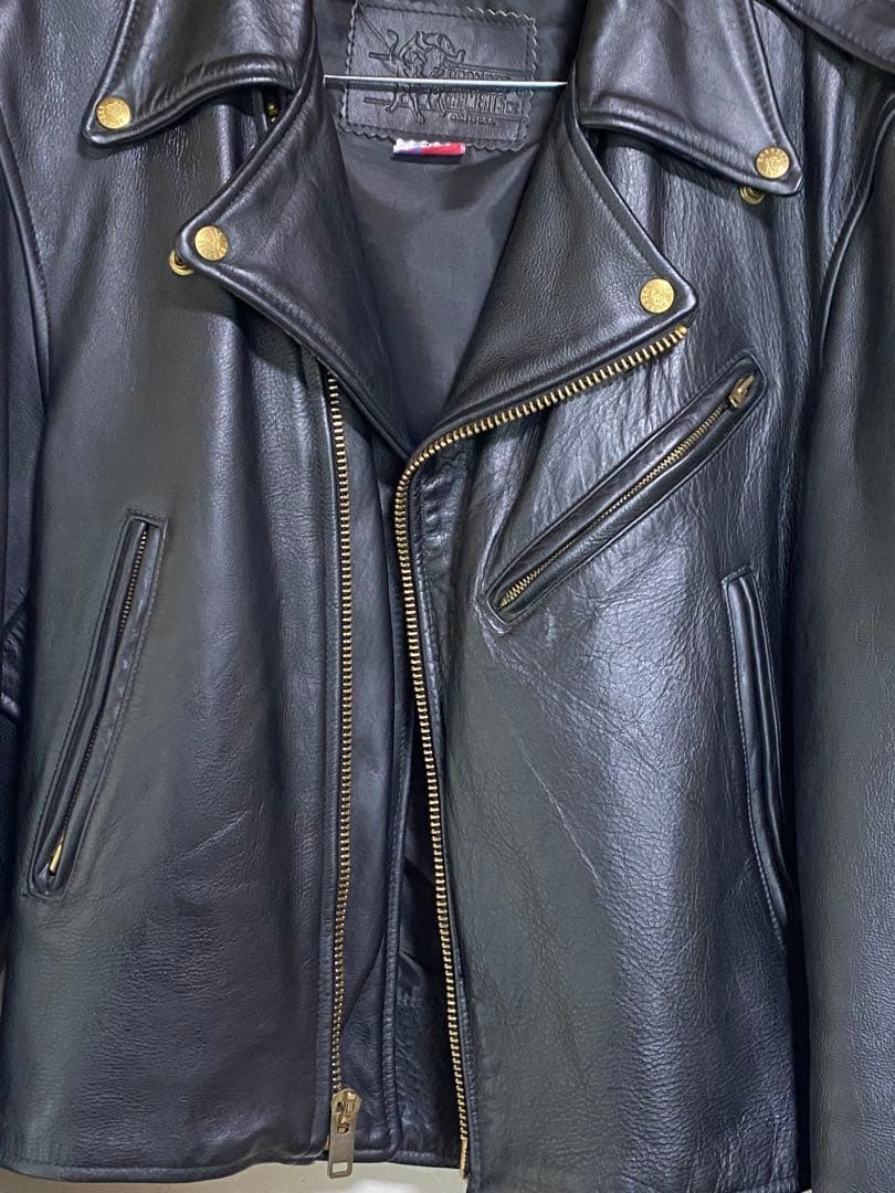 ✨最終値下げ✨BRANDEDGARMENTSレザーライダースジャケット