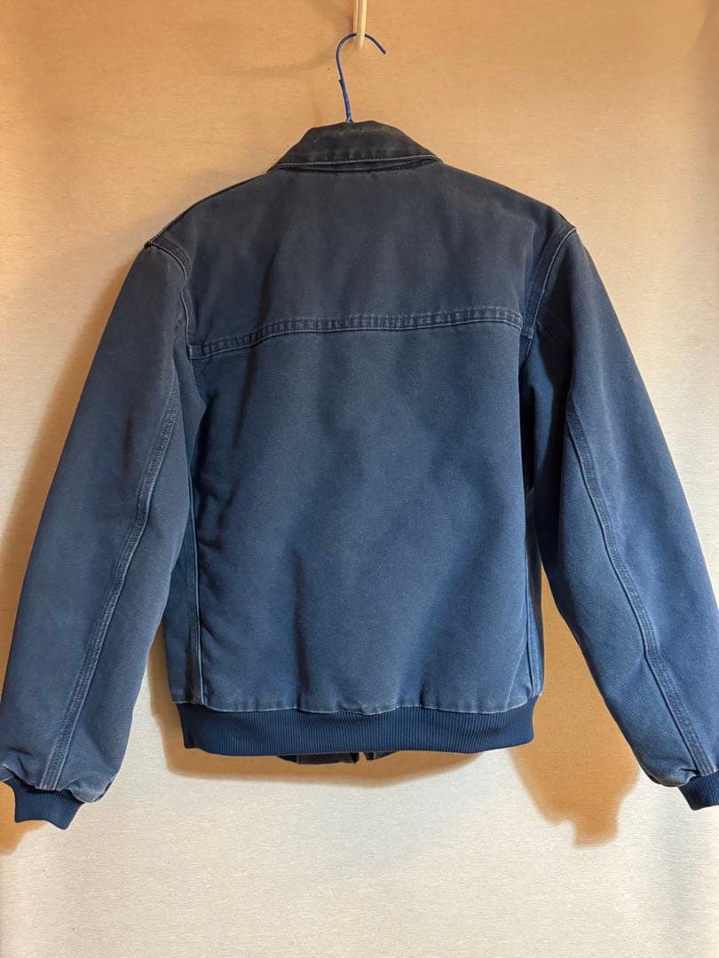 carhartt サンタフェジャケット ブルーフェー ド 短丈ユニセックス