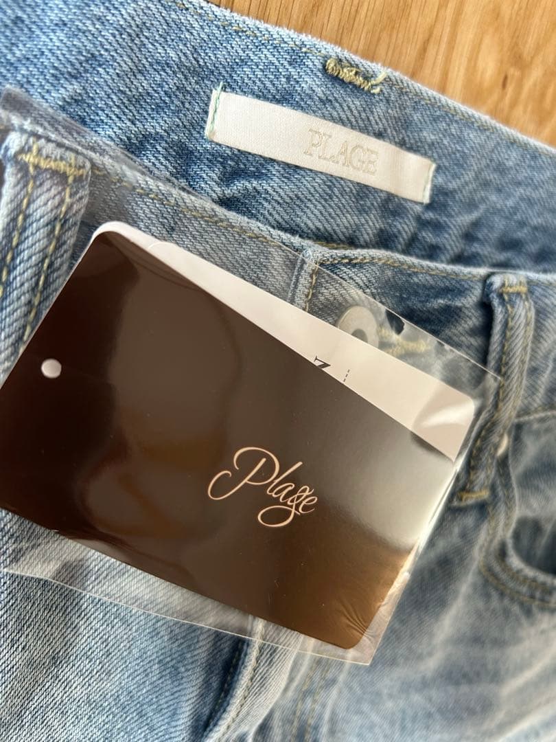 Plage soft デニムパンツ　36