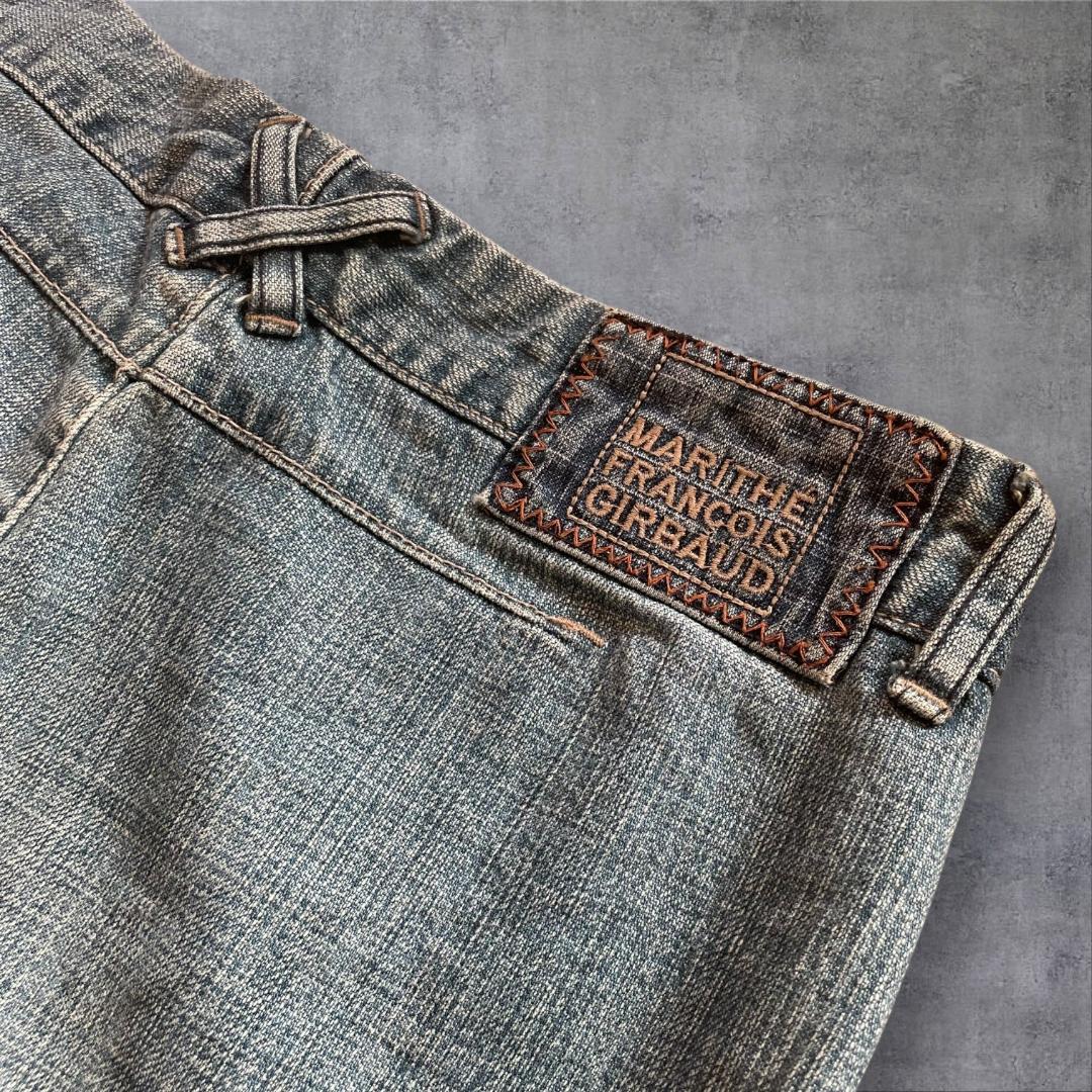 超貴重 名作 マリテフランソワジルボー ブーツカット デニム フレアデニム