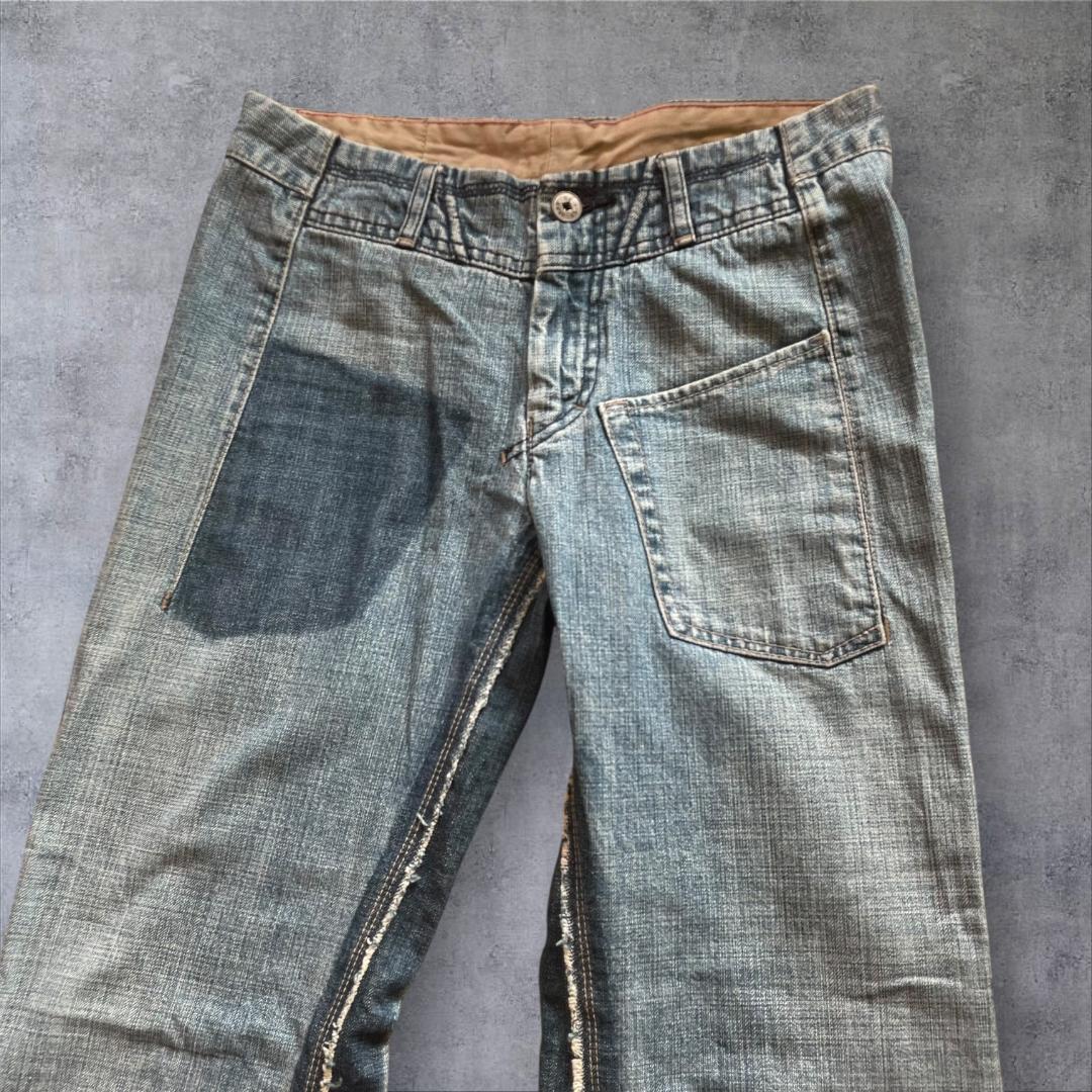 超貴重 名作 マリテフランソワジルボー ブーツカット デニム フレアデニム