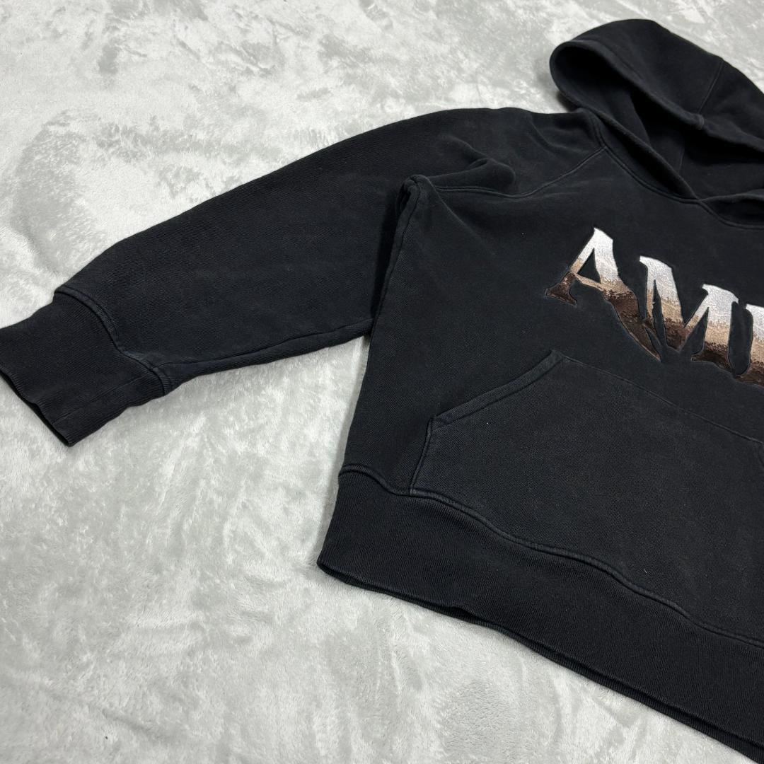 ミアレクサンドルマテュッシ ロゴ刺繍 プルオーバーパーカー サイズM メンズ