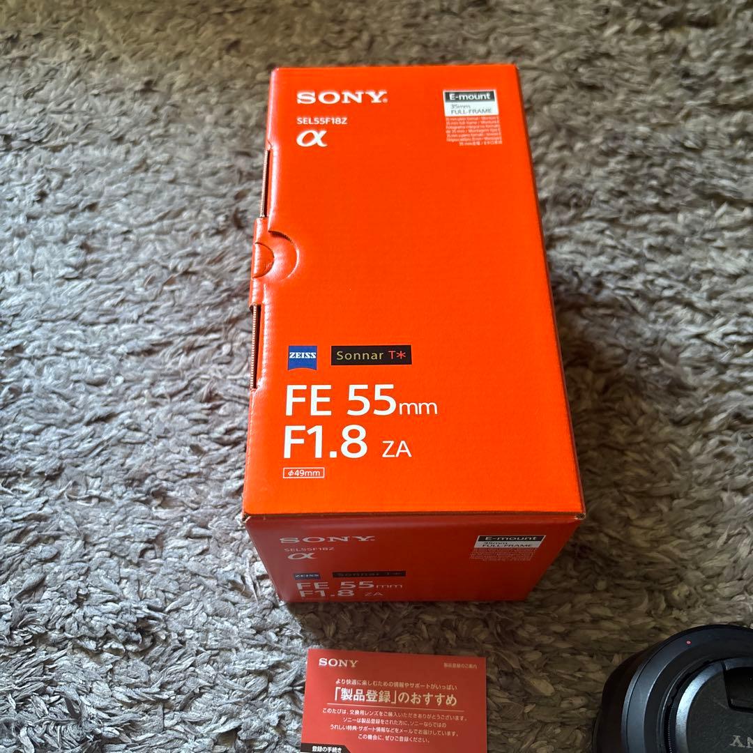 SONY FE 55mm F1.8 ZA 単焦点レンズ　SEL55F18Z