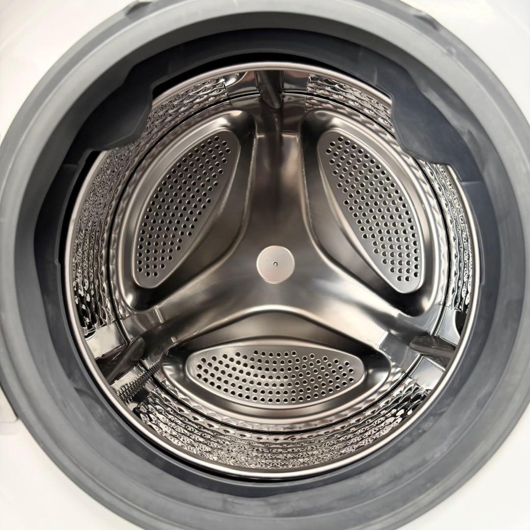 アイリス 2020年製 8.0/3.0kgドラム式洗濯機 ふんわり乾燥 温水洗浄