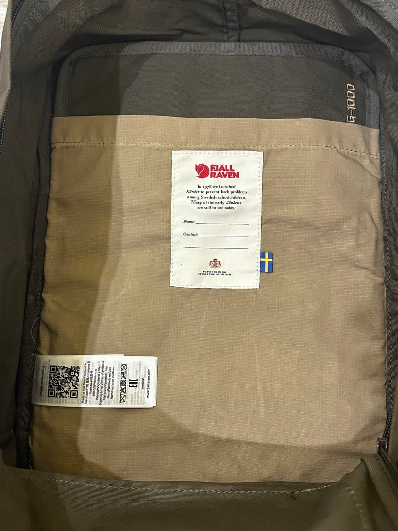 【新品】Fjallraven kanken No.2 / Dark Olive