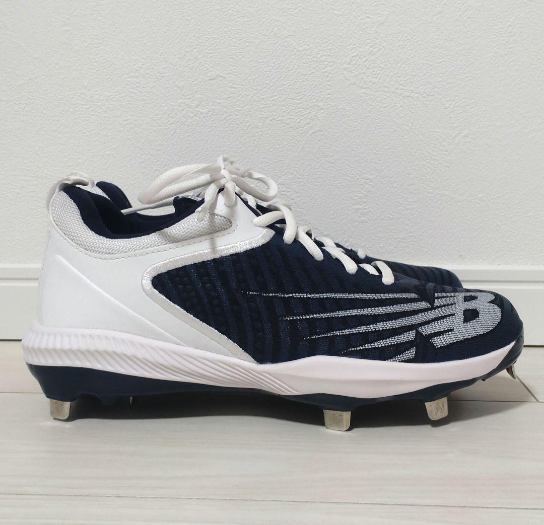 25.0 cm 未使用　ニューバランス 野球スパイク　ネイビー