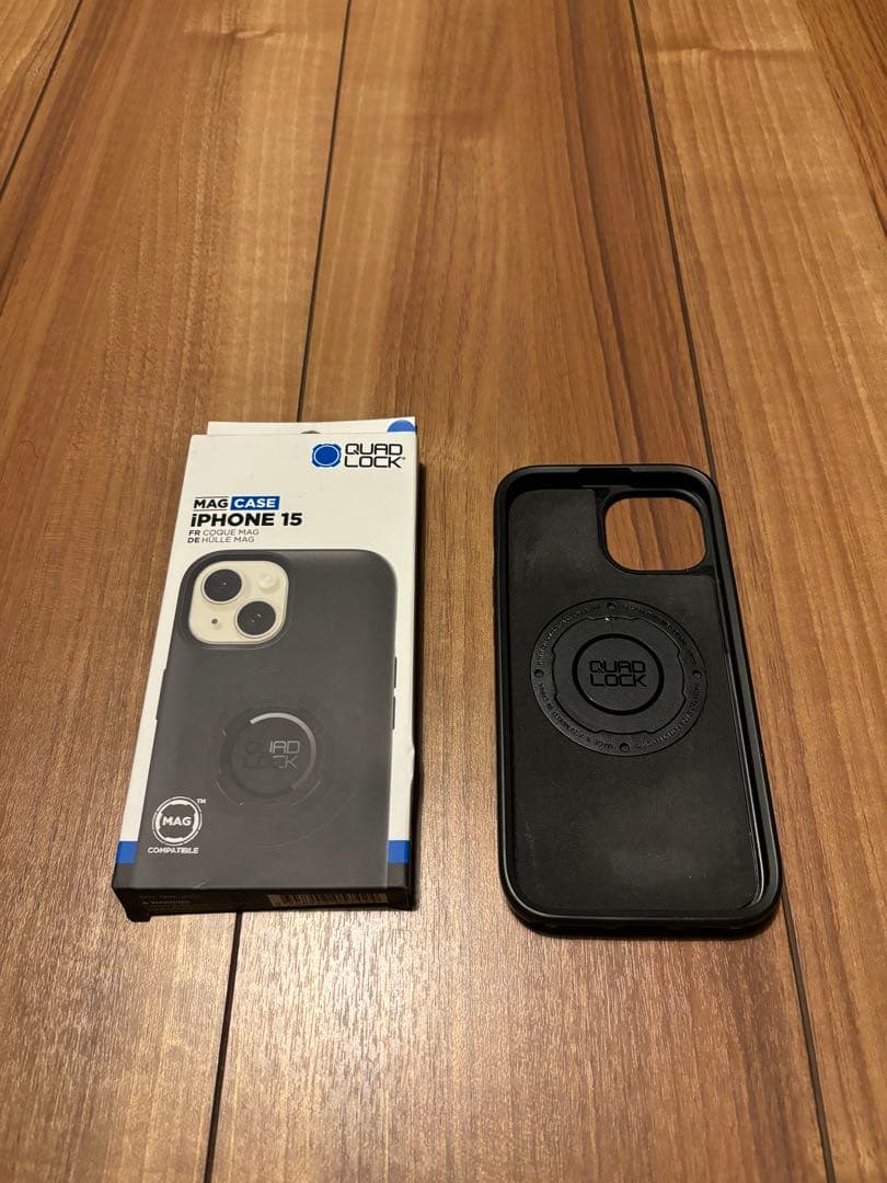 iPhone 15用マグネットケース/自転車マウントセット