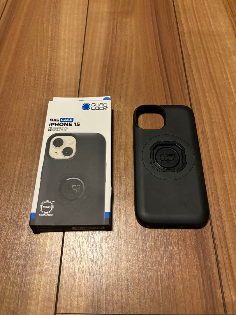 iPhone 15用マグネットケース/自転車マウントセット