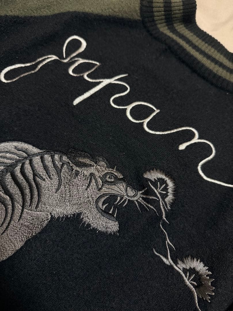 PPFM 虎 日本限定 スカジャン セーター vintage unisex 龍