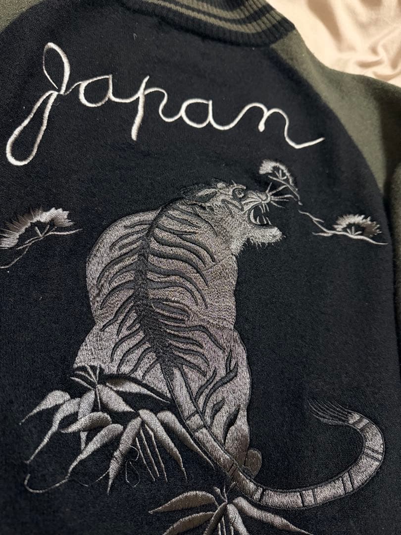 PPFM 虎 日本限定 スカジャン セーター vintage unisex 龍