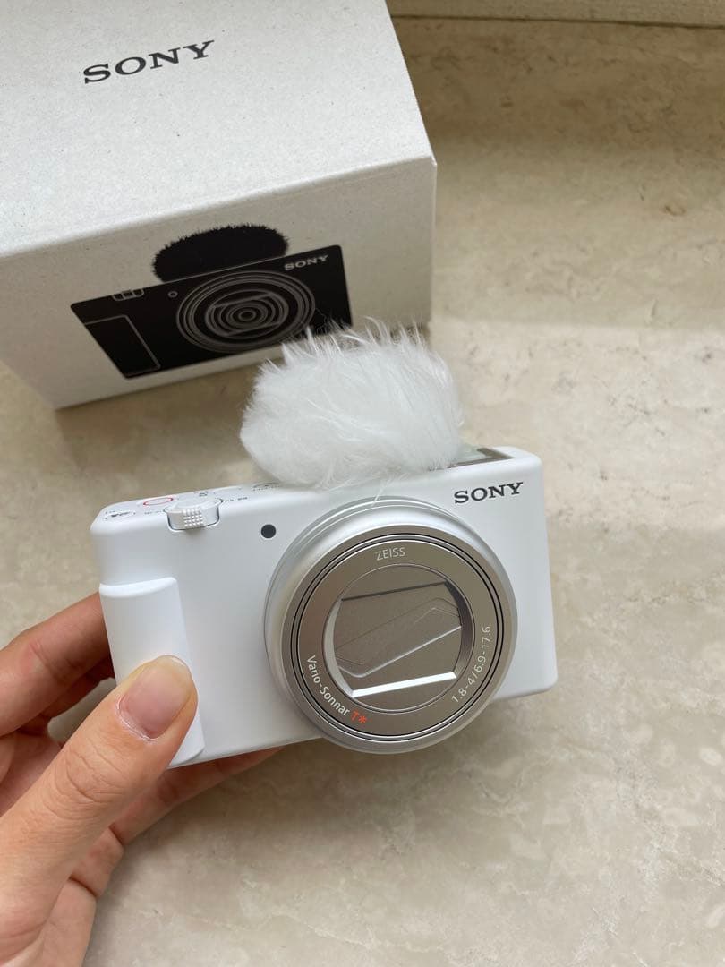 -SONY ZV-1M2コンパクトデジタルカメラ ホワイト