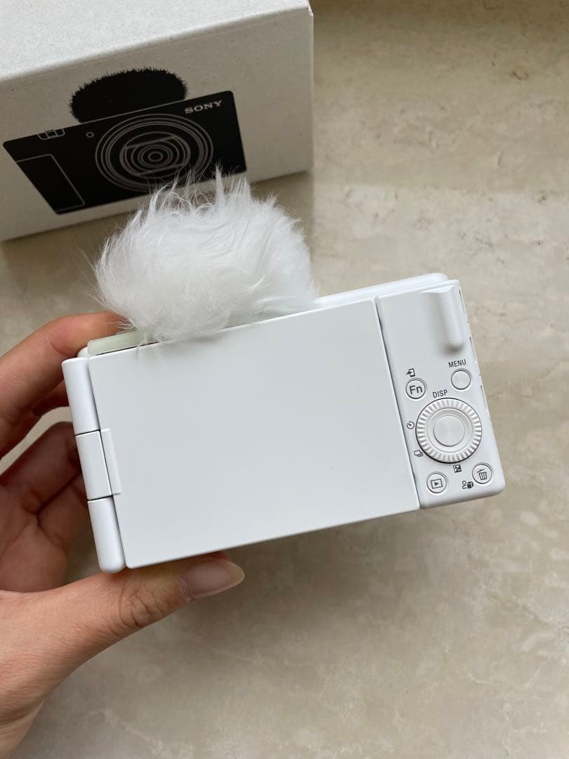 -SONY ZV-1M2コンパクトデジタルカメラ ホワイト