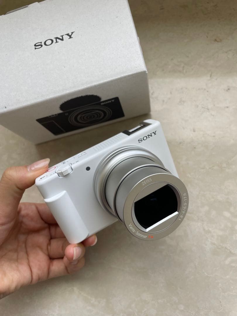 -SONY ZV-1M2コンパクトデジタルカメラ ホワイト