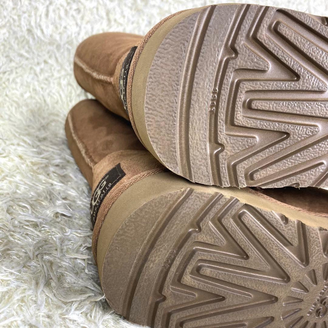 『未使用級』UGG アグ ムートンブーツ クラシック ショート 2 ボア 24