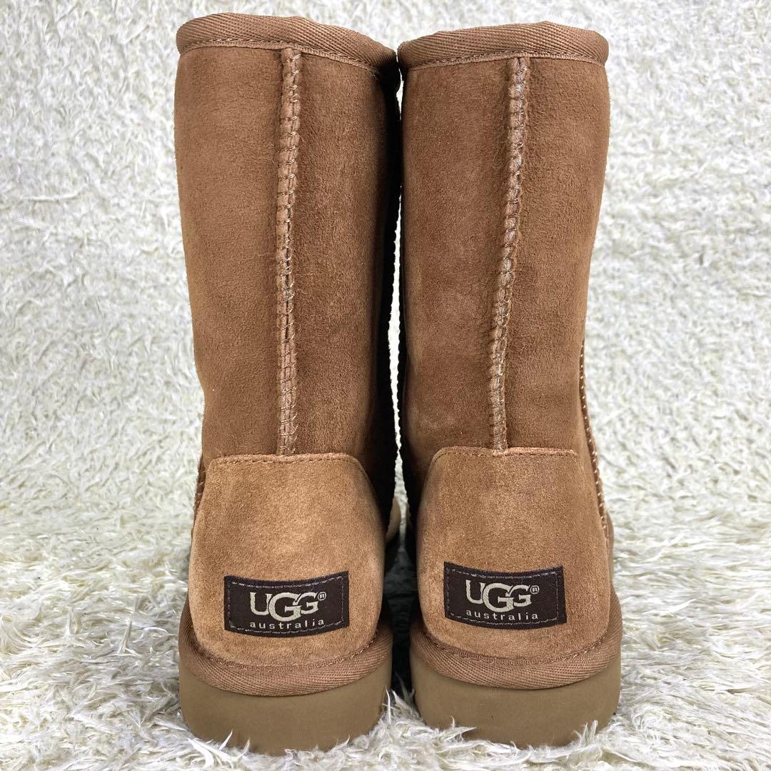 『未使用級』UGG アグ ムートンブーツ クラシック ショート 2 ボア 24