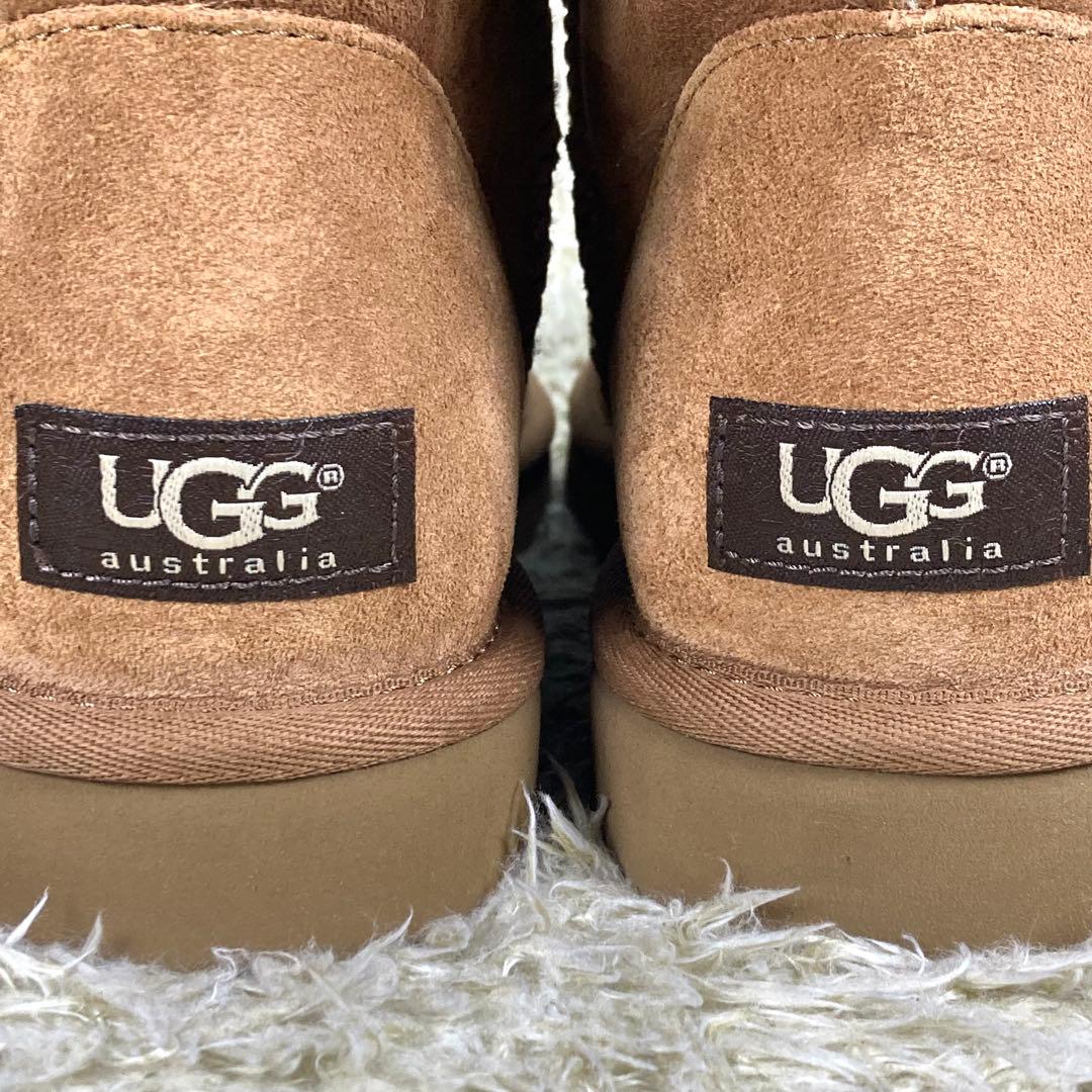 『未使用級』UGG アグ ムートンブーツ クラシック ショート 2 ボア 24