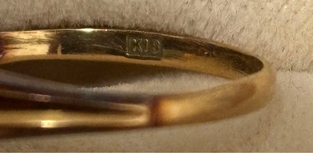 K18 指輪　リング