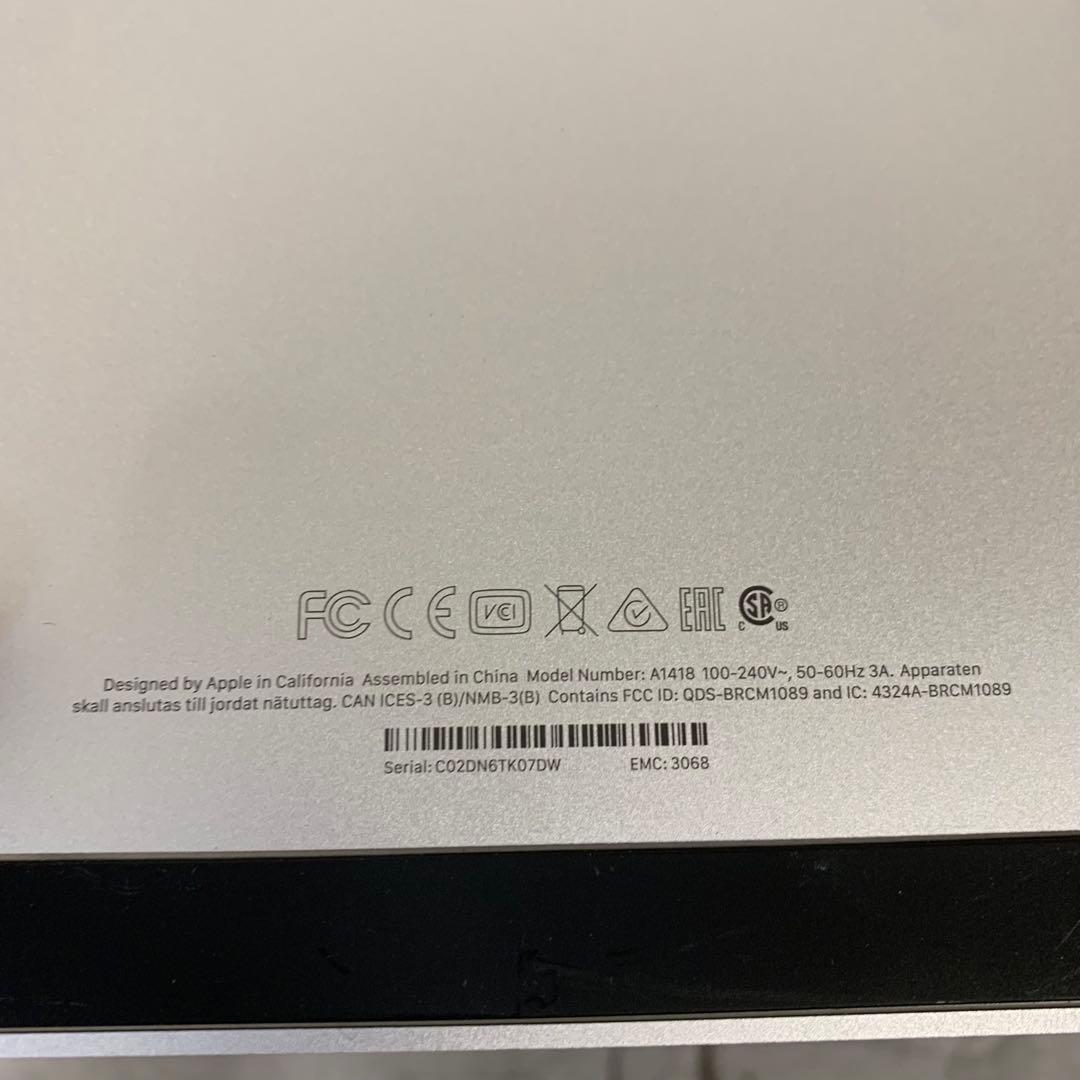 Macデスクトップ Apple iMac A1418 iMac (21.5-inch, 2017)