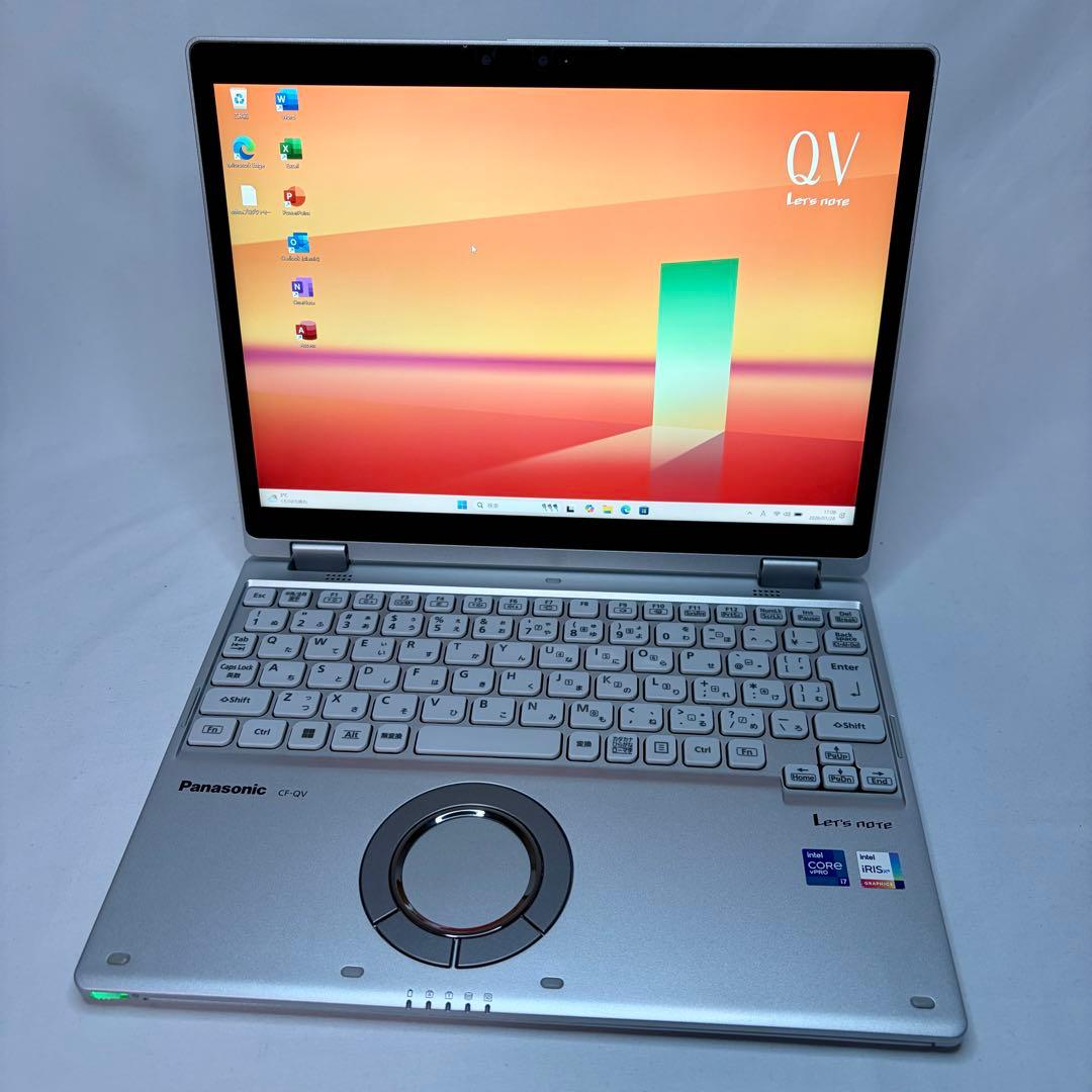 美品 Let's note QV1 11世代 i7 16GB 512G オフィス