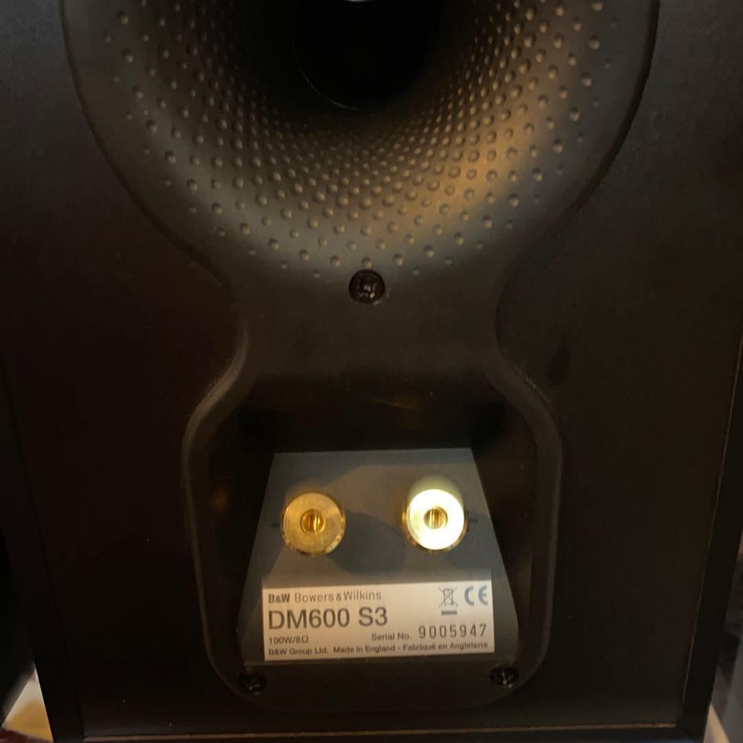 B&W dm600 s3 美品美品　ブックシェルフスピーカー　交渉可能