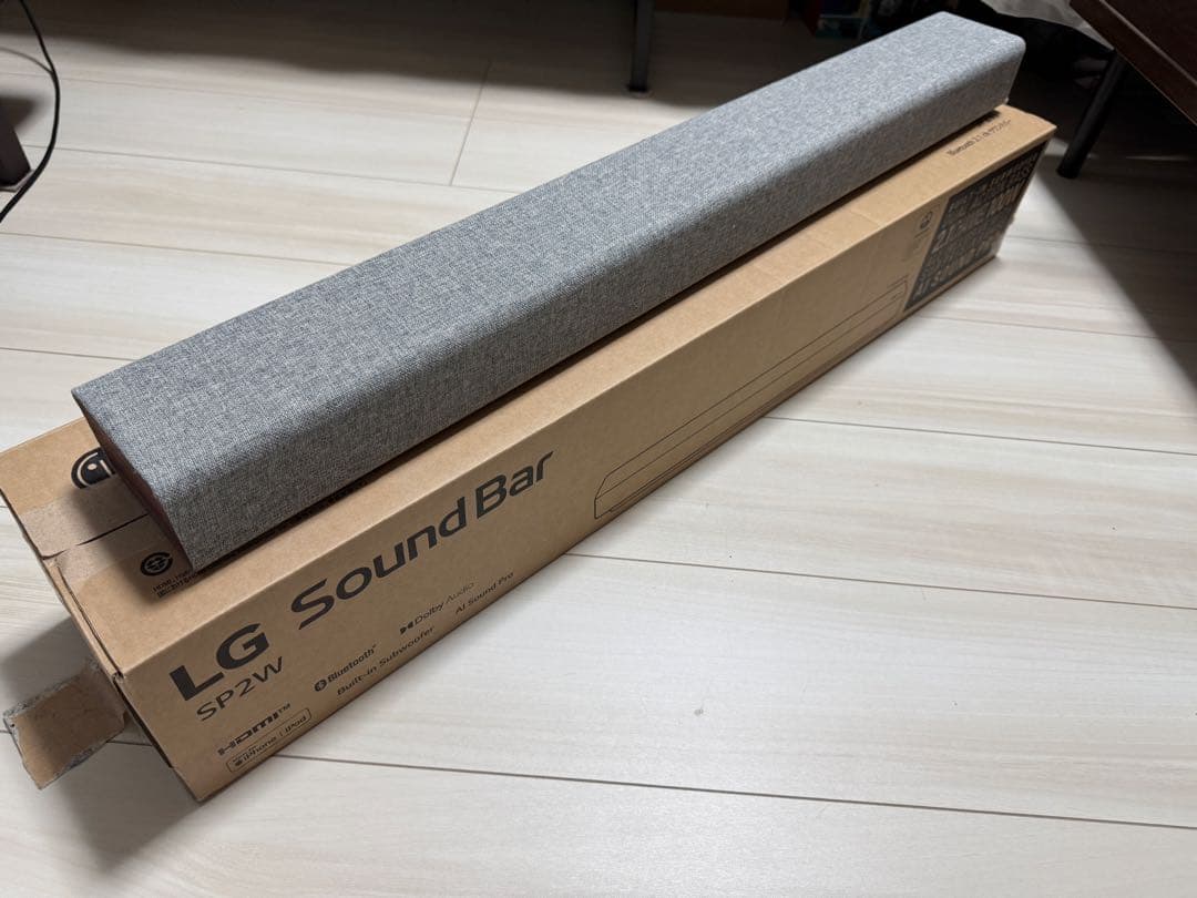 LG 2.1ch サウンドバー SP2W Bluetooth対応