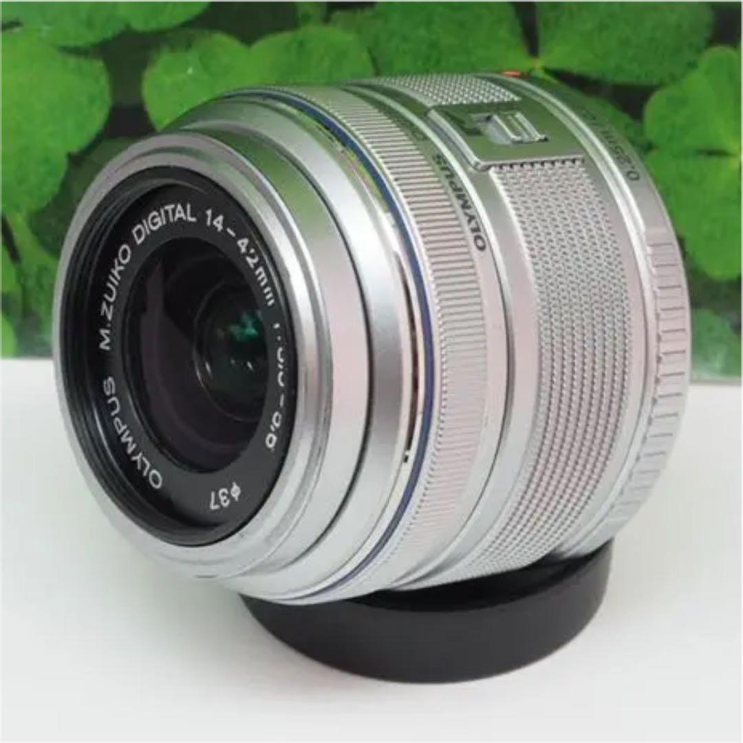 【美品】オリンパス⭐️M.ZUIKO14-42mmズームレンズ❤️旅の必需品❤️
