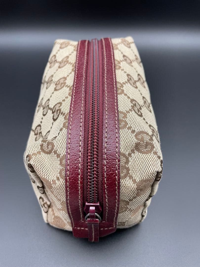 GUCCI　グッチ　GGキャンバス　ポーチ　29595.002058　箱付き