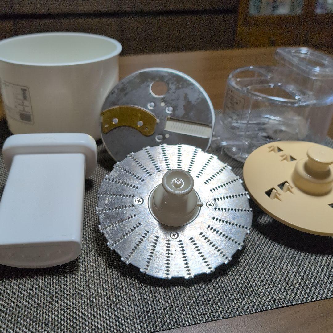 パナソニック フードプロセッサー MK-K81-W ホワイト 美品