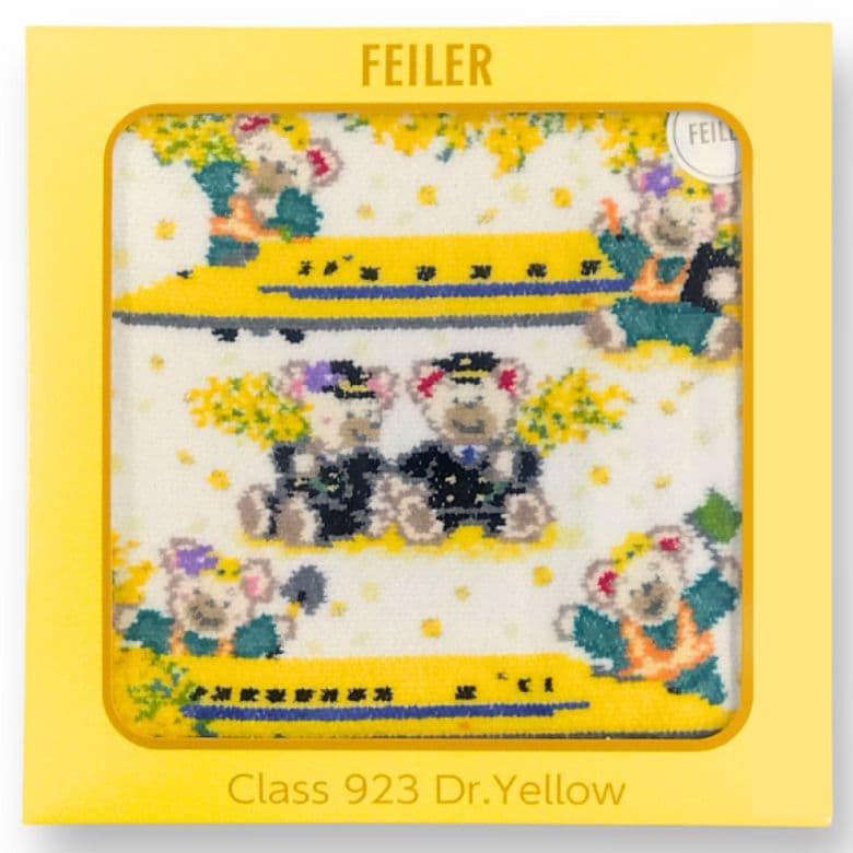 ★新品★FEILER×ドクターイエロー★ブルー/イエロー2色セット