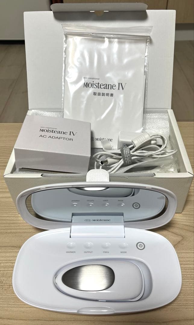 Moisteane IV 美容器 本体と説明書