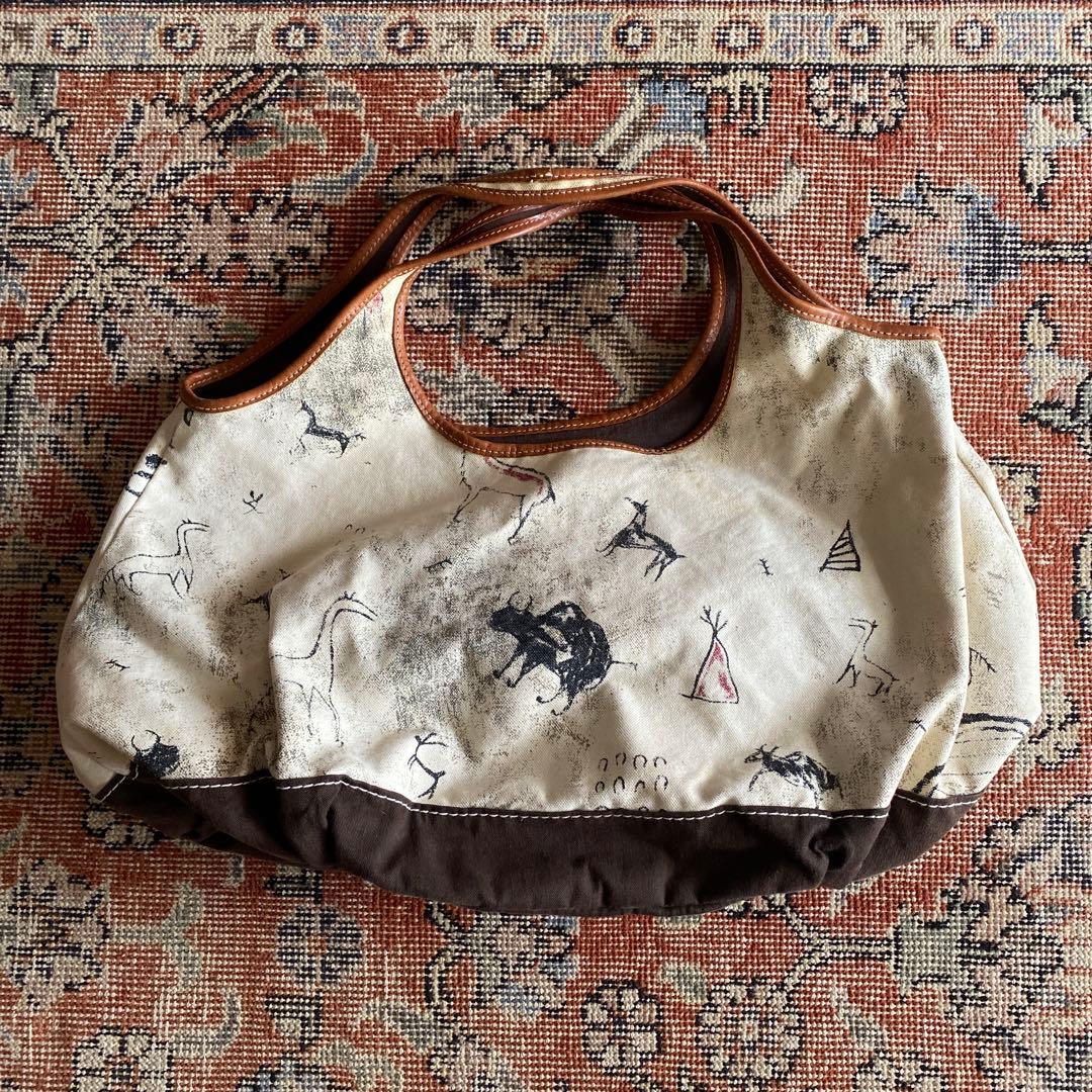 キャピタル　KAPITAL トートバッグ