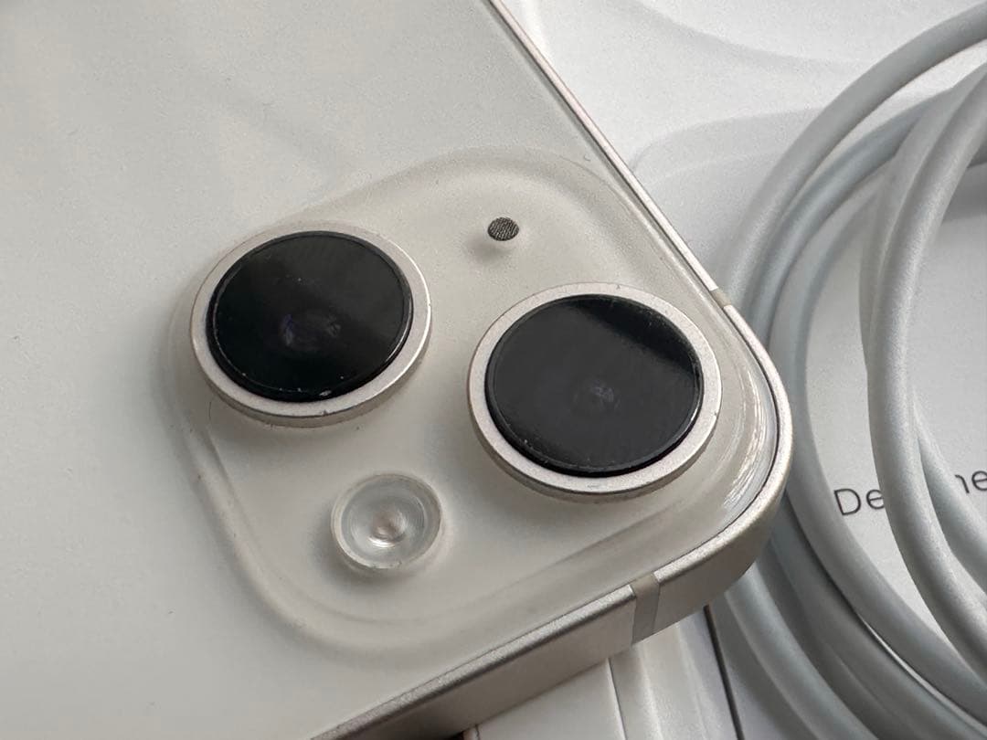 美品　Apple iPhone 14 白　256GB