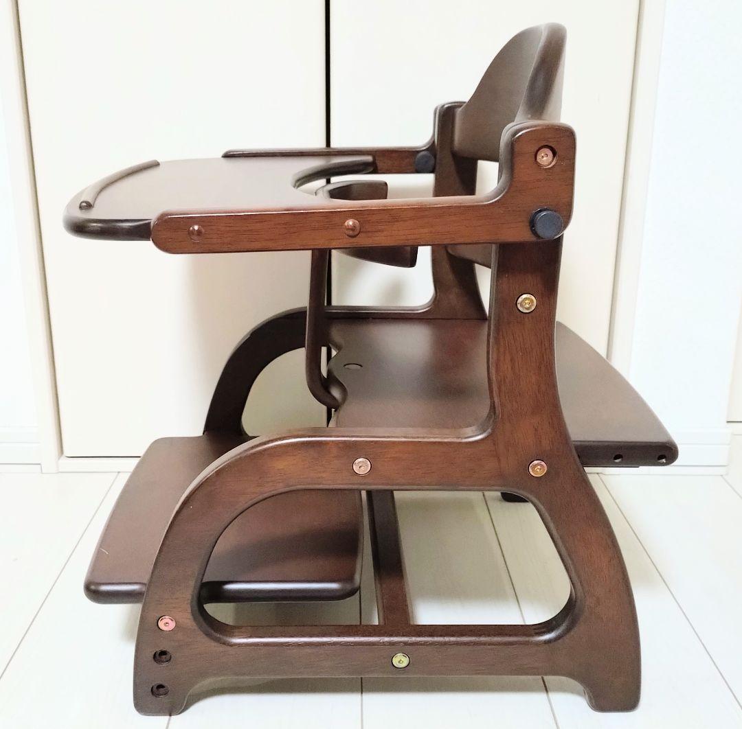 美品 大和屋 すくすくローチェア Ⅱ LB 組立不要