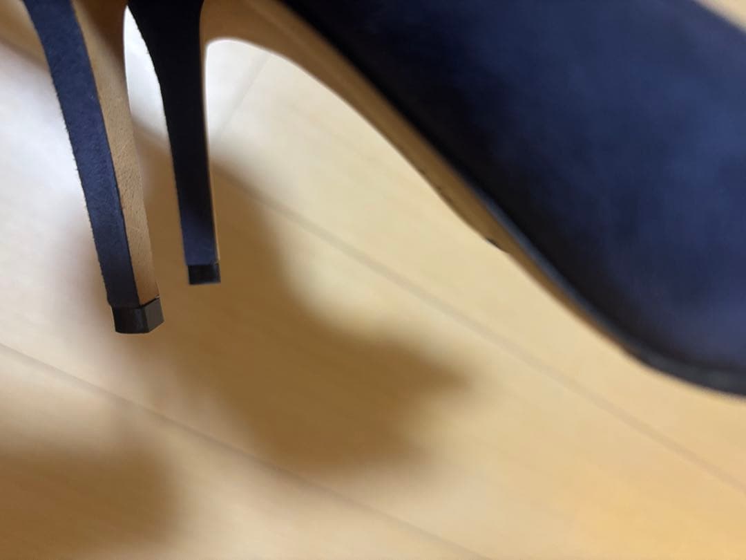 JIMMY CHOO ネイビー スエード 36