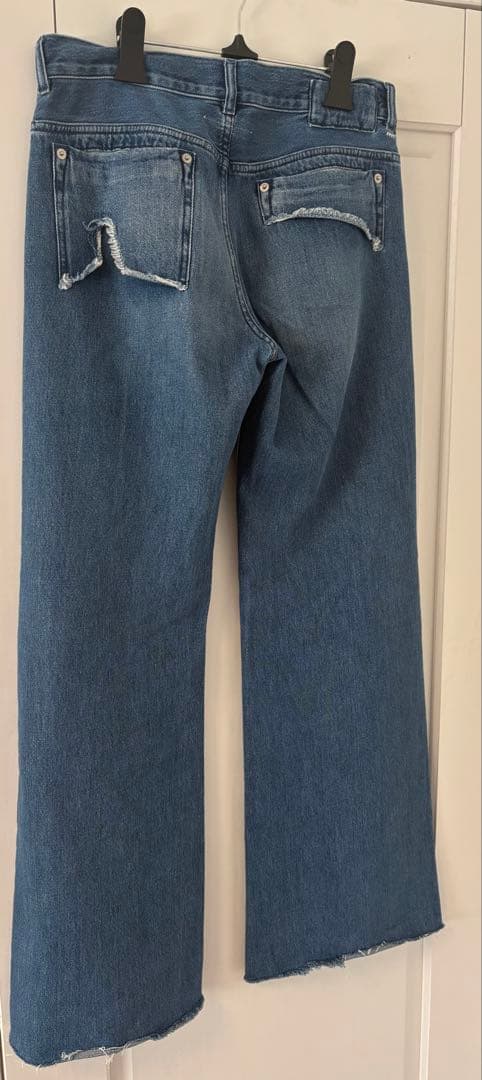 MM6 16AW ワイドフレアワイドデニム