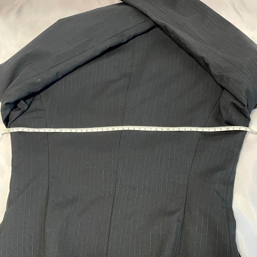 J.PRESS 背抜 パンツスーツ 黒　9号 高級感 オンワード　就活　5万　M