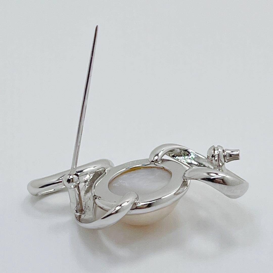 美品✨田崎真珠　TASAKI タサキ マベパール　ブローチ　コサージュ