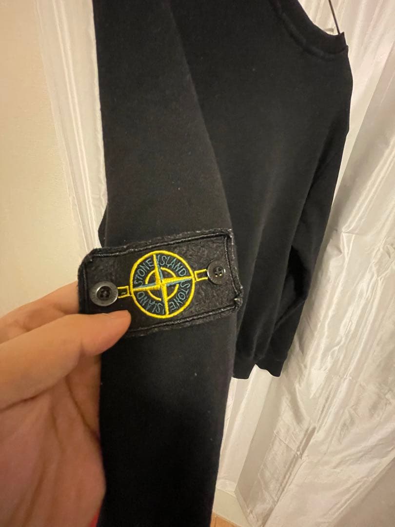 Stone  ブラック スウェット