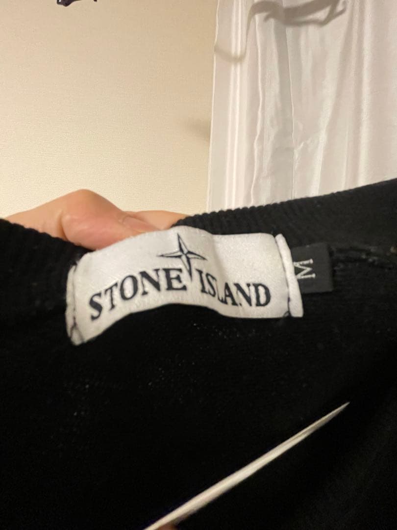 Stone  ブラック スウェット