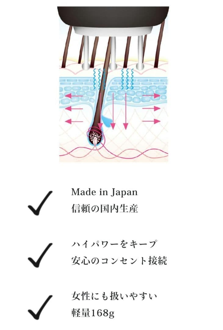 リリス✮頭皮美容液付きドクタースキャルプ 電気バリブラシ Dr.SCALP