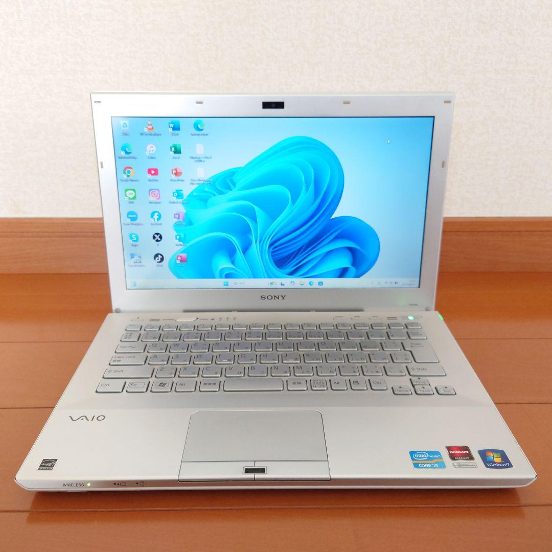 設定済✨️人気のSONY VAIO✨️ホワイト❤Win11＆オフィス2021