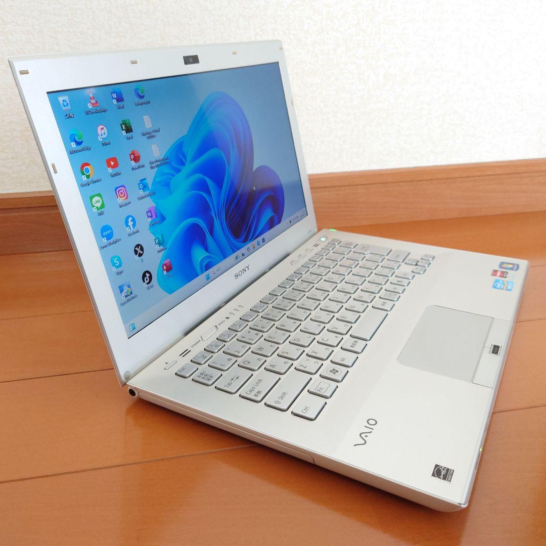 設定済✨️人気のSONY VAIO✨️ホワイト❤Win11＆オフィス2021