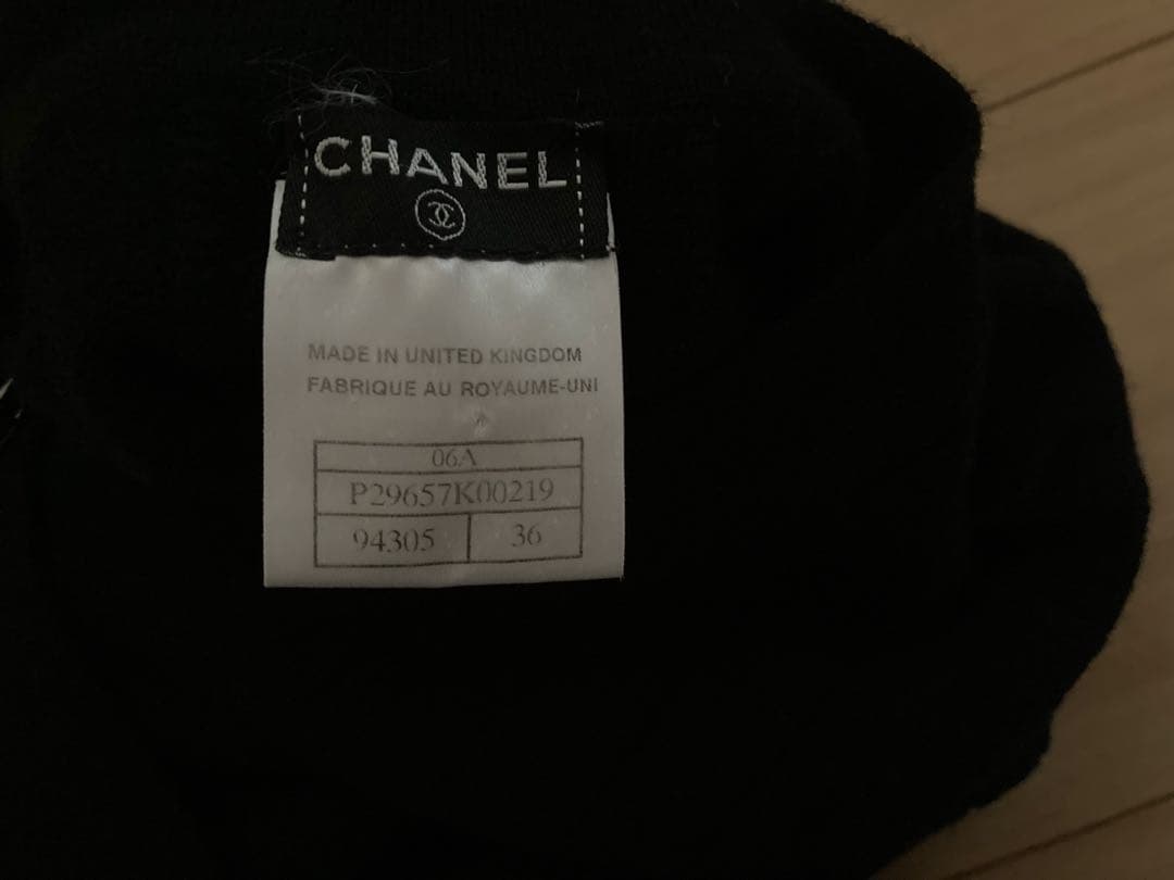 シャネル　ニット　カシミア100% トップス